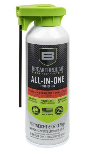 BREAKTHROUGH AEROSOL ALL IN ONE, 6OZ BTA-CLP-6OZ - Win Repeating Arms Promotion